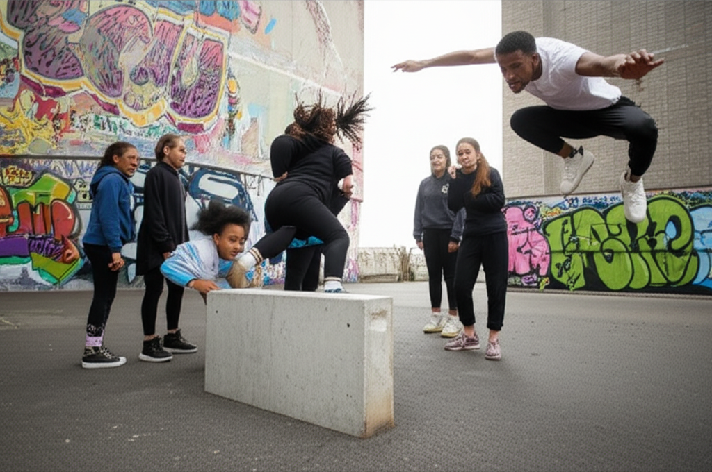 ZERO trainer geeft les aan jongeren